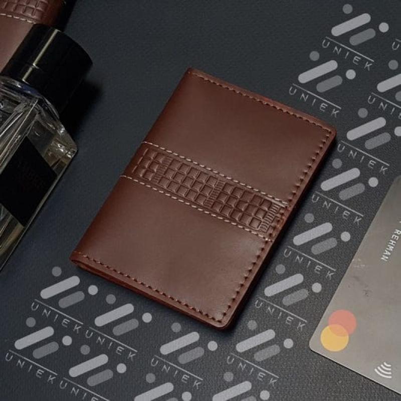 Premium Leather Card Holder Wallet – Slim Minimalist RFID Blocking Credit Card Holder for Men & Women