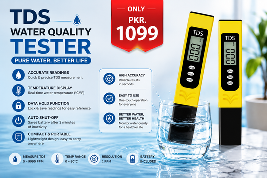 TDS Meter Digital LCD Pen Tester | Water Quality Monitor Purity Measure Tool | Useful In Emergency