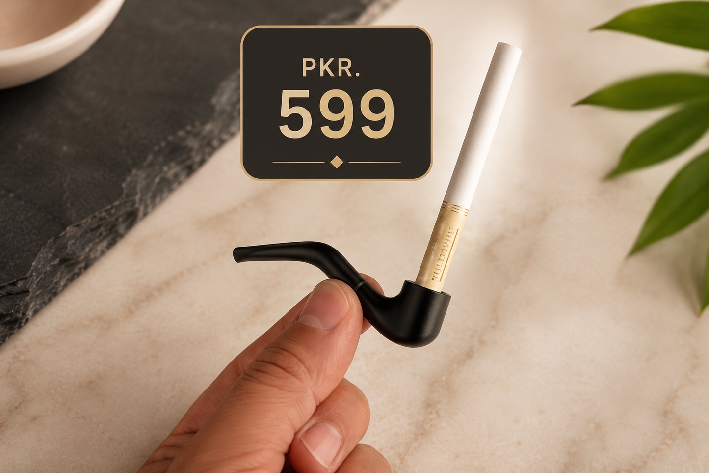 Premium Portable Mini Smoking Pipe – Durable Pocket Travel Pipe