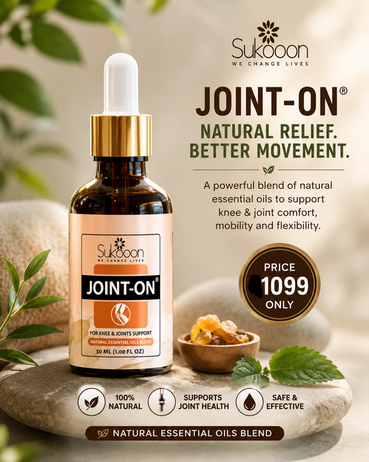 Sukoon JointOn Essential Oil Blend – Natural Support for Joint Pain