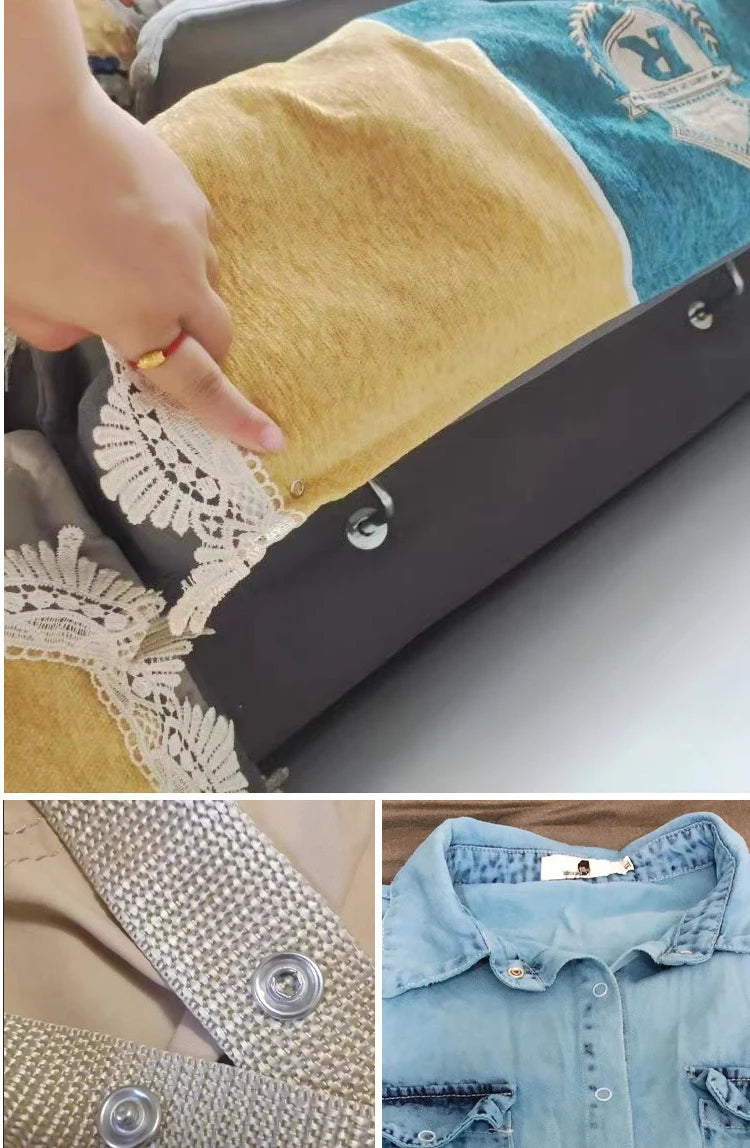 Portable Snap Button Plier Tool for Clothing & Crafts