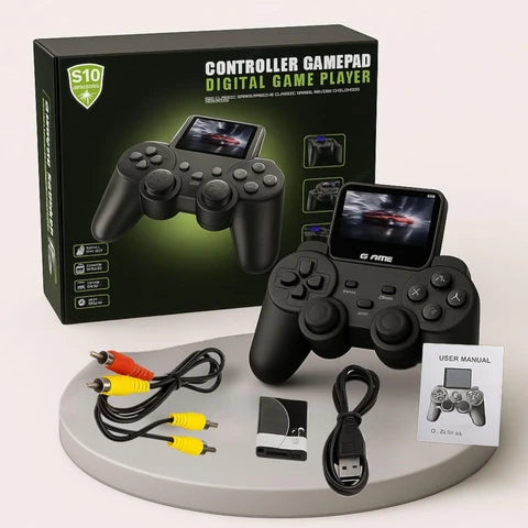 S10 Retro Handheld Game Console – 520 Built-in Classic Games with TV Output & Dual Player Support